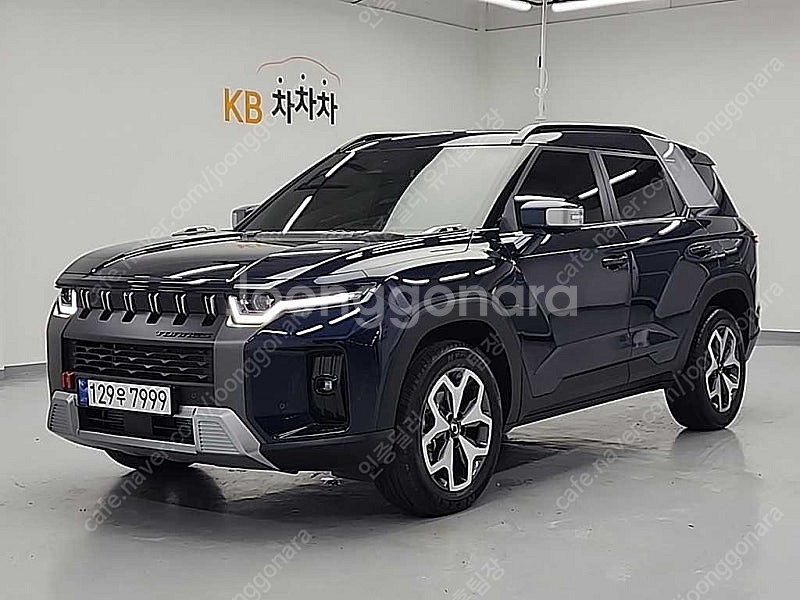 토레스 중고차 쌍용 중고차 파란색 2024년식 6,694km 1.5 GDI-T 2WD T7 중고자동차--0